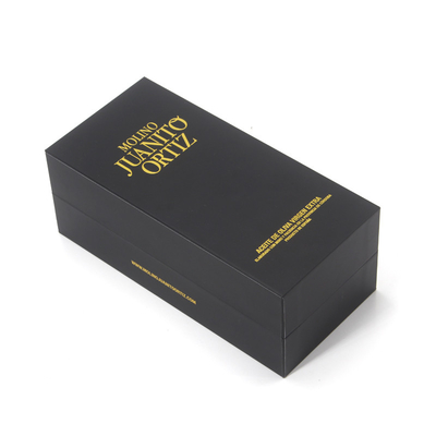 Custom Logo Printing Luxury Cardboard Olive Oil Bottle Box Packaging