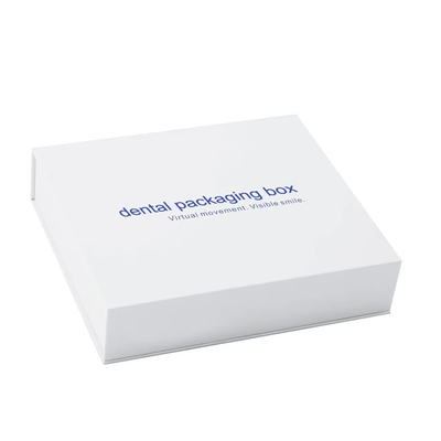 Custom Logo Luxury Teeth Aligner Dental Mold Magnetic Paper Packaging Box
