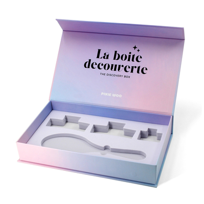 Custom Luxury Hair Clip Claw Gift Box Comb Hair Brush Packaging Box For Hair Brush