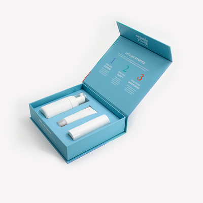 Custom Luxury Makeup Sets Cosmetics Skincare Set Packaging Box With Paper Insert