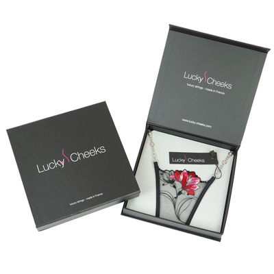Custom Logo Printing Women Panties Underwear Swimwear Pajamas Packaging Box For Lingerie